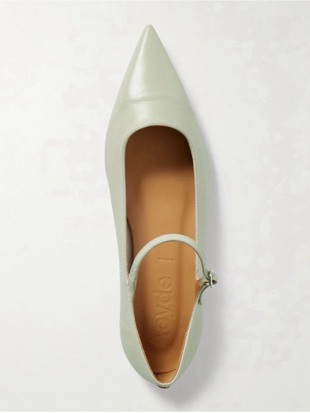 AEYDE Berlin Women's Cleo Nappa Leather Cloud Sandals/ Mary Jane’s Size 40.5.